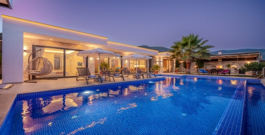 Çavdır'da Özel Havuzlu, Konforlu Lüks Villa Tatili 4 Resim