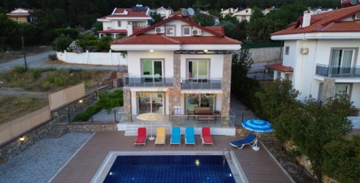 Fethiye'de Özel Havuzlu, Geniş Kapasiteli Lüks Villa 2 Resim