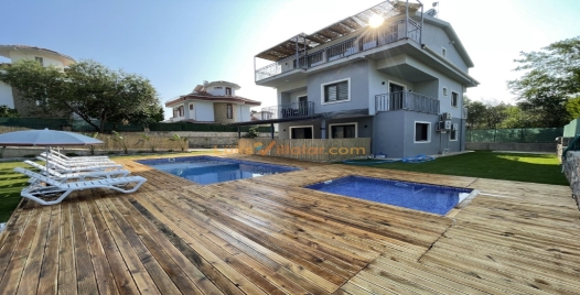 Ölüdeniz'de Doğa Manzaralı, Özel Havuzlu Lüks Villa 3 Resim
