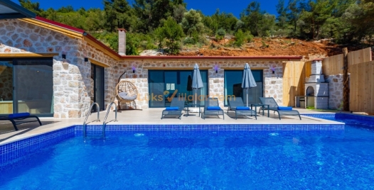 Üzümlü'de Özel Havuzlu, Lüks ve Konforlu Kiralık Villa 1 Resim
