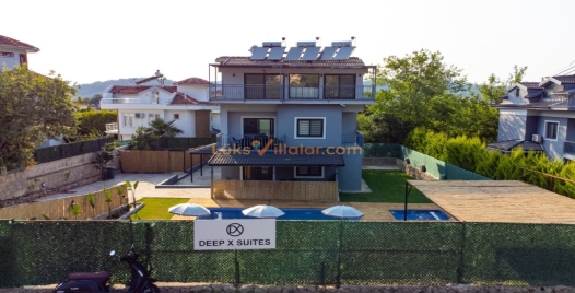 Ölüdeniz'de Doğa Manzaralı, Özel Havuzlu Lüks Villa 4 Resim