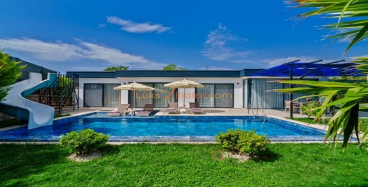 Çavdır'da Doğa İçinde, Özel Havuzlu Lüks Tatil Villası 1 Resim
