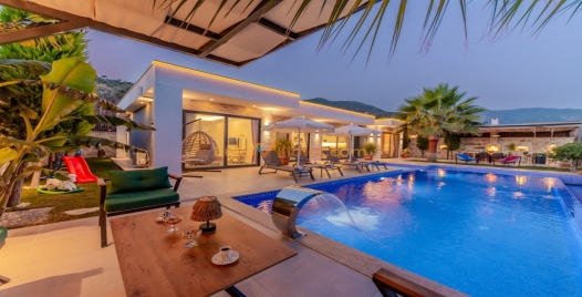 Çavdır'da Özel Havuzlu, Konforlu Lüks Villa Tatili 3 Resim