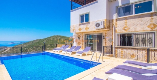 Akbel'de Deniz Manzaralı, Özel Havuzlu Lüks Villa 0 Resim